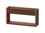 Duravit Ketho Wandregal KT253707979 50x13,5x24cm, nussbaum natur