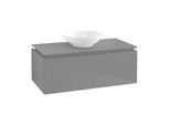 Villeroy & Boch Legato Waschtischunterschrank B60300FP 100x38x50cm, Glossy Grey