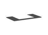 hansgrohe Xelu Q Konsole 54110910 980 x 550 mm, Ausschnitt 600 x 480 mm, diamantgrau matt