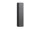 LAUFEN Kartell Seitenelement H4082880336421 165x35x33,5cm, Scharnier rechts, schiefergrau