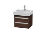 Duravit Ketho Waschtisch-Unterschrank KT663605353 55 x 44 cm, kastanie dunkel, 2 Schubkästen, wandhängend