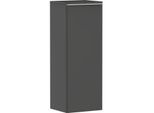 hansgrohe Xelu Q HalbHochschrank 54128700 370x400x1065mm, Türanschlag links, diamantgrau matt, mattweiß