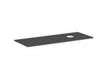 hansgrohe Xelu Q Konsole 54117910 1360 x 550 mm, Ausschnitt rechts, Aufsatzwaschtisch ohne Hahnloch, diamantgrau matt