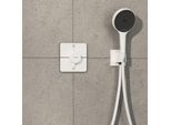 hansgrohe ShowerSelect Comfort Q Thermostat 15586700 UP, für 2 Verbraucher, mit Sicherungskombination EN 1717, mattweiß