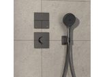 hansgrohe ShowerSelect Comfort E Thermostat 15574340 UP, für 1 Verbraucher, brushed black chrome