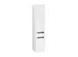 Villeroy & Boch Subway 2.0 Hochschrank A70810DH 35 x 165 x 37 cm, Glossy white, Griff chrom