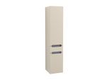 Villeroy und Boch Subway 2.0 Hochschrank A70810VK 35 x 165 x 37 cm, rechts, Griff chrom, soft grey
