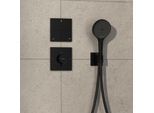 hansgrohe ShowerSelect Comfort E Thermostat 15574670 UP, für 1 Verbraucher, mattschwarz