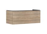 hansgrohe Xelu Q Waschtischunterschrank 54064000 1180x485x550mm, Schubkasten, Eiche Natur, chrom
