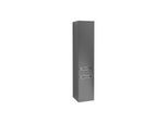 Villeroy & Boch Subway 2.0 Hochschrank A70800PD 35x165x37cm, rechts, Griff silbermatt, black matt lacquer