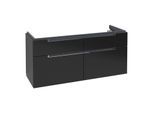 Villeroy&Boch Subway 2.0 XL Waschtischunterschrank A91610PD,128,7x59x44,9cm,Black Matt,Griff chrom