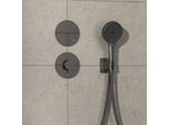 hansgrohe ShowerSelect Comfort S Thermostat 15559340 UP, für 1 Verbraucher, brushed black chrome