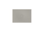 Bette BetteAir Duschfliese 7357-416T2 1400 x 1000 mm, stone, Rechteck, glasierter Titan-Stahl, mit Minimum-Täger