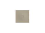 Bette BetteAir Duschfliese 7351-415T2 1000 x 900 mm, cashmere, Rechteck, glasierter Titan-Stahl, mit Minimum-Täger