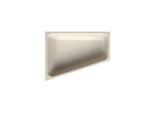 Bette BetteSpace L Badewanne 1132-001PLUS 170x130x42cm, Ecke links, Glasur, pergamon