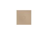 Bette BetteAir Duschfliese 7352-425 1000 x 1000 mm, greige, Rechteck, glasierter Titan-Stahl