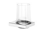 Keuco Glashalter Edition 11 11150019000 Echtkristall Glas, verchromt