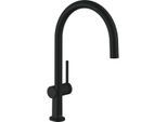 hansgrohe Talis M54-220 Küchenarmatur 72804670 1jet, mattschwarz