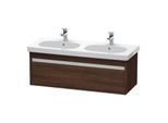 Duravit Ketho Waschtisch-Unterschrank KT666905353 115 x 45,5 cm, kastanie dunkel, 1 Auszug, wandhängend