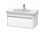 Duravit Ketho Waschtischunterschrank KT666701818 80 x 41 x 45,5 cm, Weiß Matt, für D-Code 034285
