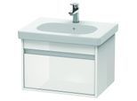 Duravit Ketho Waschtischunterschrank KT667002222 60x41x45,5 cm, weiß hochglanz, für D-Code 034265