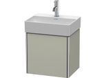 Duravit XSquare Waschtisch-Unterschrank XS4060L6060 43,4x39,7x34cm, Tür links, Taupe seidenmatt