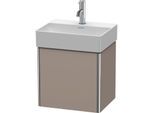 Duravit XSquare Waschtisch-Unterschrank XS4060L4343 43,4x39,7x34cm, Tür links, Basalt matt
