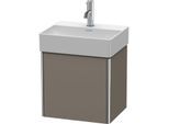 Duravit XSquare Waschtisch-Unterschrank XS4060L9090 43,4x39,7x34cm, Tür links, Flannel Grey seidenmatt