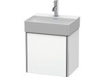 Duravit XSquare Waschtisch-Unterschrank XS4060L1818 43,4x39,7x34cm, Tür links, weiß matt