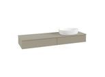 Villeroy & Boch Antao Waschtischunterschrank 1600x190x500mm L16010HK mit Beleuchtung FK/AP: HK/0