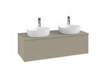 Villeroy & Boch Antao Waschtischunterschrank 1200x360x500mm L35150HK mit Beleuchtung mit Struktur FK/AP: HK/0