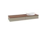 Villeroy & Boch Antao Waschtischunterschrank 1600x190x500mm L16012HK mit Beleuchtung FK/AP: HK/2
