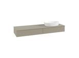 Villeroy & Boch Antao Waschtischunterschrank 1600x190x500mm K16110HK mit Struktur FK/AP: HK/0
