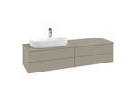 Villeroy & Boch Antao Waschtischunterschrank 1600x360x500mm L26050HK mit Beleuchtung FK/AP: HK/0