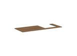 hansgrohe Xilesa E Konsole 54273550 1375x550mm, Ausschnitt rechts, Eiche Kaschmir