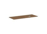 hansgrohe Xilesa E Konsole 54279550 1375x550mm, ohne Hahnloch, Ausschnitt rechts, Eiche Kaschmir