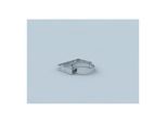 Bertrams Polyline LAS Wandbefestigung 42WB50-110 DN 110/160, starr 50 mm Wandabstand, Edelstahl