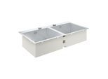 Grohe Spülbecken 31585SD1 102,4x51cm, aufliegend oder flächenbündig, 2 Becken, Edelstahl