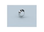 Bertrams Polyline LAS Rosette 42RO80 DN 80/125, Edelstahl
