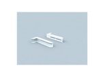 Bertrams Polyline LAS Verlängerungswinkel 41WH350 Wandabstand 250-350 mm, für DN 80/125, weiß