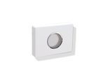 Hewi Hygienebeutelspender 950.06.75098 signalweiß, 143x103x27mm, Ringeinsatz Kunststoff verchromt