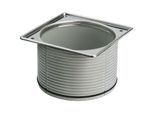 Viega Advantix Aufsatzrahmen 489038 150 x 150 mm, Edelstahl, mit Rückstaudichtung