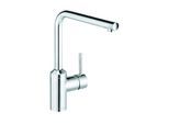 Kludi L-Ine Küchenarmatur 428190577 chrom, Niederdruck, schwenkbarer Auslauf