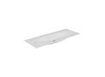 Keuco Keramik Doppelwaschtisch 31160311402 Edition 11, 1405 x 17 x 538 mm, weiss