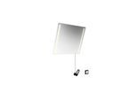 Hewi 801 Kipp-Lichtspiegel LED 801.01B40197 600x540x6mm, matt, lichtgrau
