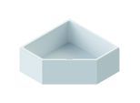 Schedel Villeroy & Boch Loop & Friends Duo Eck-Wannenträger SW16029 140x140cm, Höhe 57cm