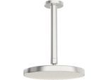 Hansa Hansabasicjet Kopfbrause 44370100 Anti-Kalk-Technik, Deckenanbindung, 1-strahlig, Ausladung 251 mm, chrom