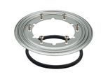 Viega Klemmflansch Advantix 4948.21 Edelstahl, mit O-Ring und Befestigungsschrauben