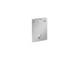Hewi System 800 K Wandplatte 950.50.014XA 130x181x8mm, Edelstahl matt geschliffen