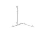 Hewi System 800 K Duschhandlauf 950.35.3309098 A1=1100 mm, W1=762 mm, W2=962 mm, signalweiß